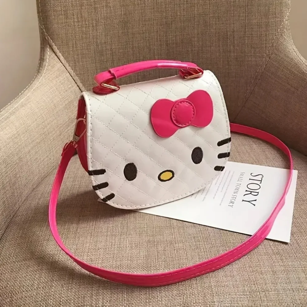 Kids Small Hello Kitty Purse Pink & White